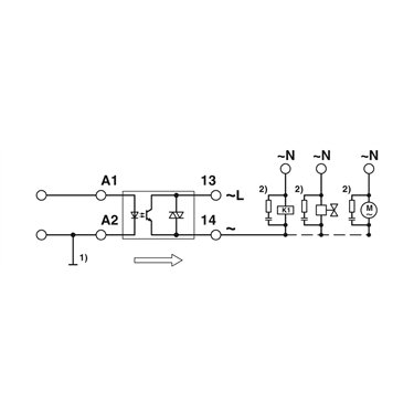 2905417 Phoenix Contact - Solid-state relays - ST-OV3- 24DC/400AC/3