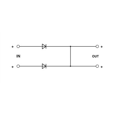 2905489 Phoenix Contact - Redundancy module - UNO-DIODE/5-24DC/2X10/1X20