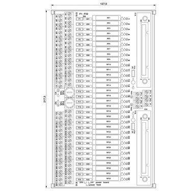 2908399 Phoenix Contact - Active module - UM-2KS50/32R/SI/J/DO24V/YCS