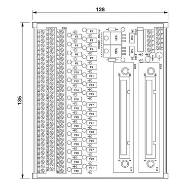 2908402 Phoenix Contact - Passive module - UM-2KS50/32IM/SI/BFI/YCS