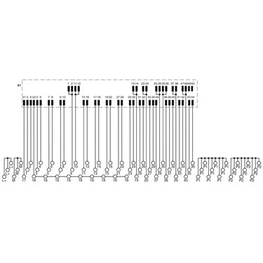 2908497 Phoenix Contact - Passive module - VIP-3/SC/FLK50/AN/2P/S7-1500