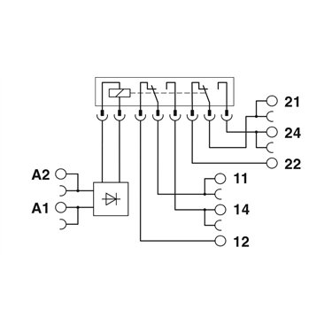 2912581 Phoenix Contact - Relay Module - PLC-RSP- 24UC/21-21AU