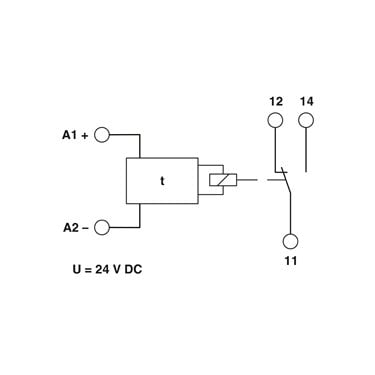 2917405 Phoenix Contact - Timer relay - ETD-BL-1T-ON-300MIN