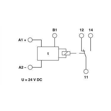 2917418 Phoenix Contact - Timer relay - ETD-BL-1T-ON-CC- 10S