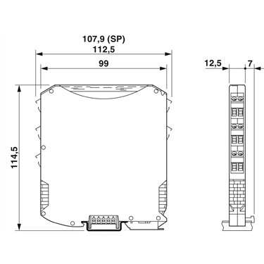 2924236 Phoenix Contact - Repeater power supply - MACX MCR-EX-SL-RPSSI-2I-SP