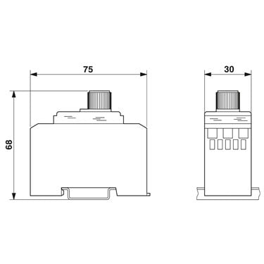 2942124 Phoenix Contact - Setpoint adjuster - EMG 30-SP-10K LIN