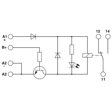 2949787 Phoenix Contact - Hybrid relay - EMG 22-REL/KSR-G 24/TRN 5