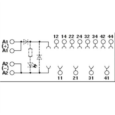 2950996 Phoenix Contact - Relay base - EMG 45-RELS/IR1-G 24