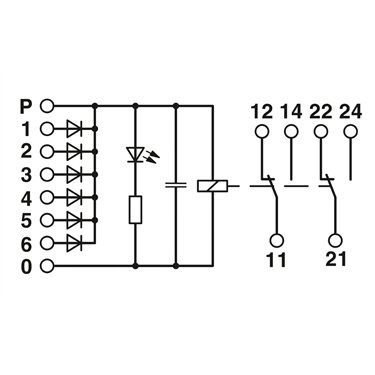 2952172 Phoenix Contact - Relay Module - EMG 45-REL/IR-G 24/HWR