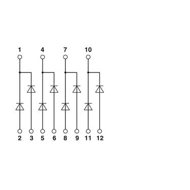 2954798 Phoenix Contact - Diode block - EMG 45-DIO 8E/LP