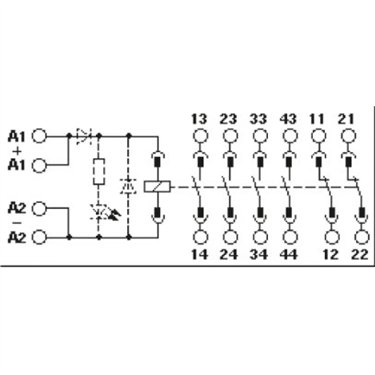 2955344 Phoenix Contact - Relay base - UM-HOZ 462/1-1-1-1-2-2