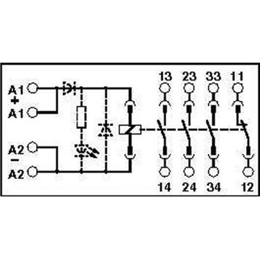 2955425 Phoenix Contact - Relay base - UM-HOZ 462/1-1-1-2/G 24