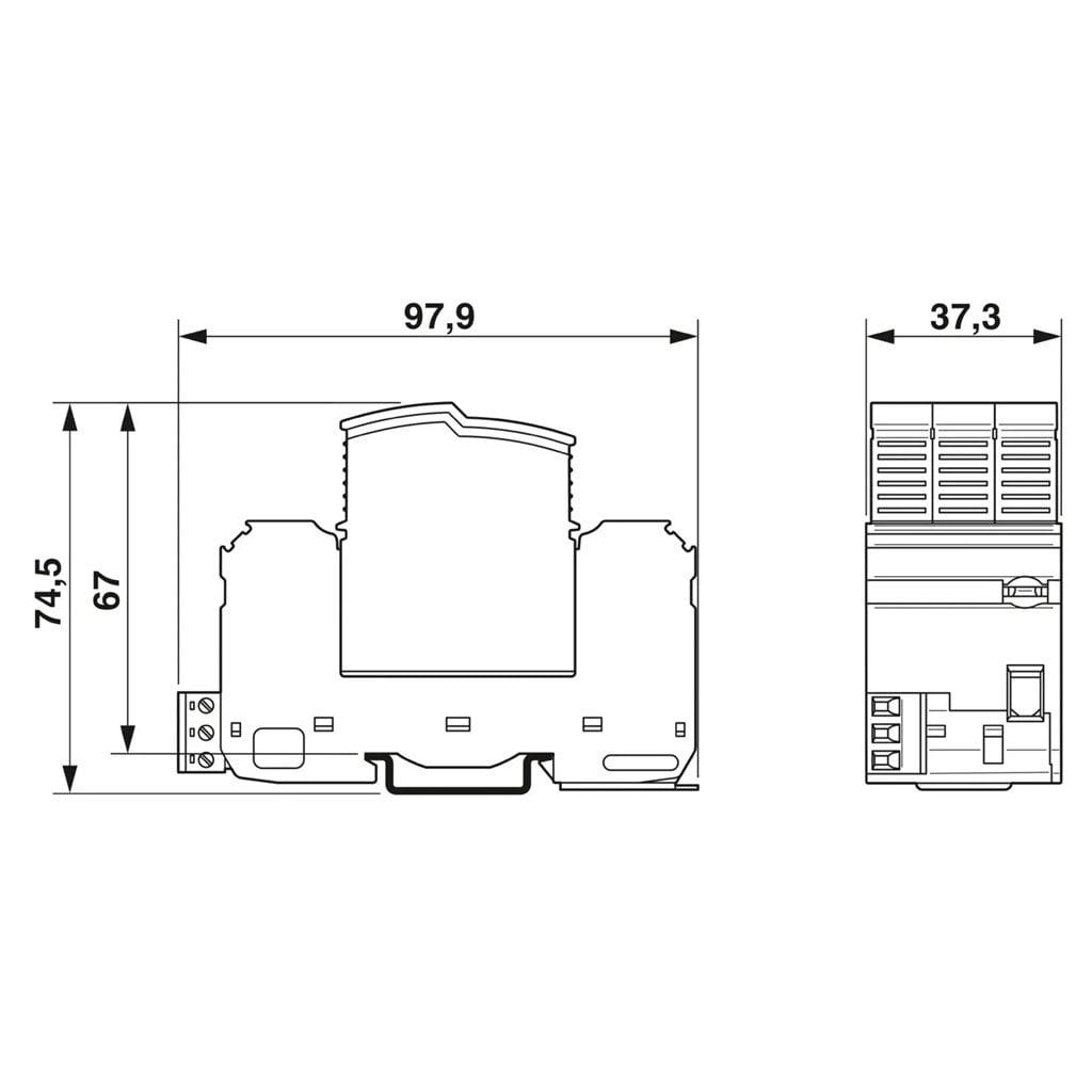 2961192 Phoenix Contact - Single relay - REL-MR- 24DC/21-21