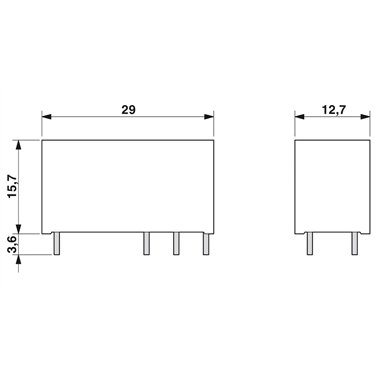 2961202 Phoenix Contact - Single relay - REL-MR-110DC/21-21
