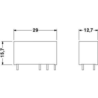 2961532 Phoenix Contact - Single relay - REL-MR- 12DC/21HC AU