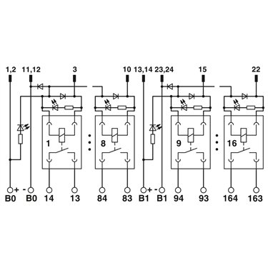 2962913 Phoenix Contact - Active module - UM 45-16RM/MR-G24/1/PLC