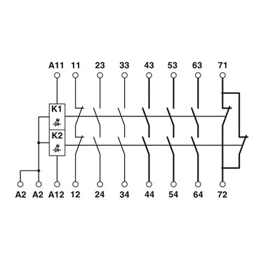 2963734 Phoenix Contact - Extension module - PSR-SCP- 24UC/URM4/5X1/2X2