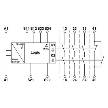 2963776 Phoenix Contact - Safety relays - PSR-SCP- 24UC/ESM4/3X1/1X2/B