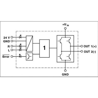 2964306 Phoenix Contact - Reversing load relay - ELR W1/10-24DC