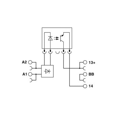 2966676 Phoenix Contact - Solid-state relay module - PLC-OSC- 24DC/ 24DC/ 2/ACT