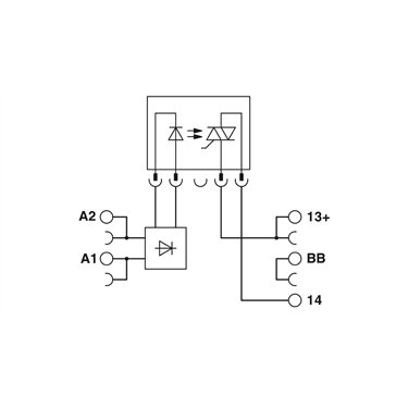 2967947 Phoenix Contact - Solid-state relay module - PLC-OSC- 24DC/230AC/ 1/ACT