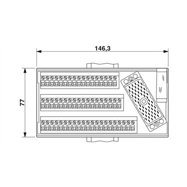 2976161 Phoenix Contact - Interface module - UMK- EC56/FRONT 2,5V/R