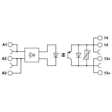 2980678 Phoenix Contact - Solid-state relay module - PLC-OSC- 24DC/300DC/ 1