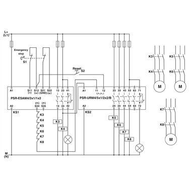 2981046 Phoenix Contact - Extension module - PSR-SPP- 24UC/URM4/5X1/2X2/B