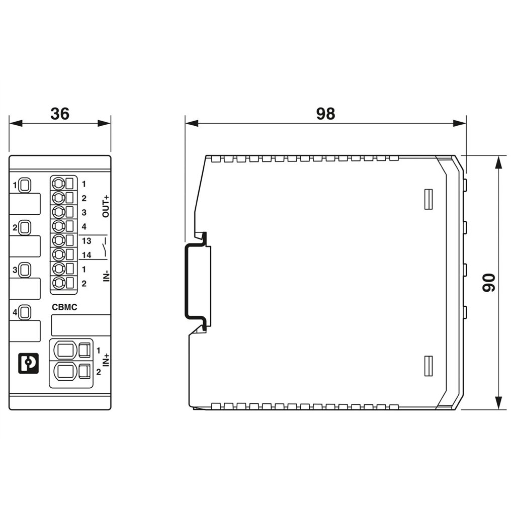 2981059 Phoenix Contact - Safety relays - PSR-SCP- 24UC/ESL4/3X1/1X2/B