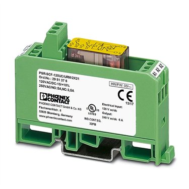 2981376 Phoenix Contact - Extension module - PSR-SCF-120UC/URM/2X21