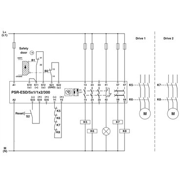 2981431 Phoenix Contact - Safety relays - PSR-SPP-24DC/ESD/5X1/1X2/300
