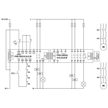 2981677 Phoenix Contact - Extension module - PSR-SCP- 24DC/URM4/4X1/2X2/B
