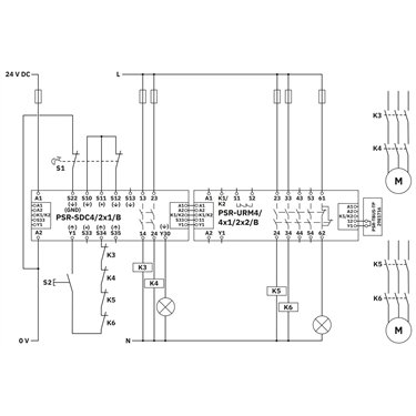2981680 Phoenix Contact - Extension module - PSR-SPP- 24DC/URM4/4X1/2X2/B