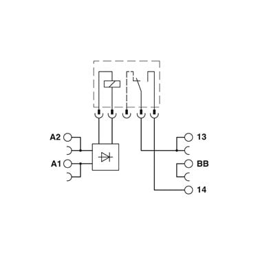 2982799 Phoenix Contact - Relay base - PLC-BSC- 24UC/ 1/ACT