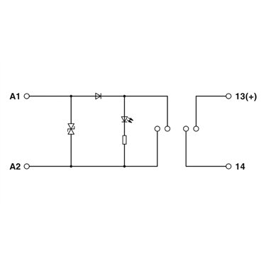 2983002 Phoenix Contact - Optocoupler module - UMK- 1 OM-R/AMS
