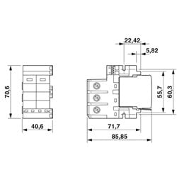2986957 Phoenix Contact - Coupling relay - PSR-SPP- 24DC/FSP/2X1/1X2