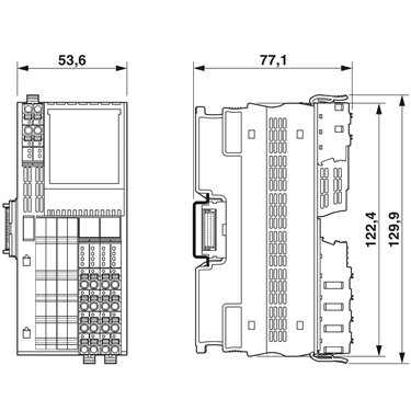 1052432 - Phoenix Contact - AXL F EX IS AI8 HART XC 1F
   