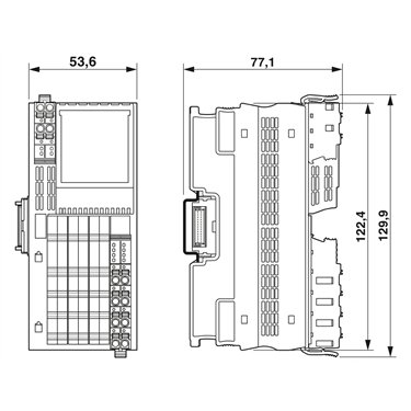 1086901 - Phoenix Contact - AXL F EX IS DO4 SD 24-48 XC 1F
   