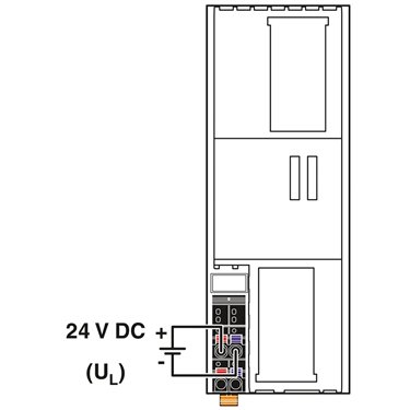 1132800 - Phoenix Contact - AXL P BK PN
   