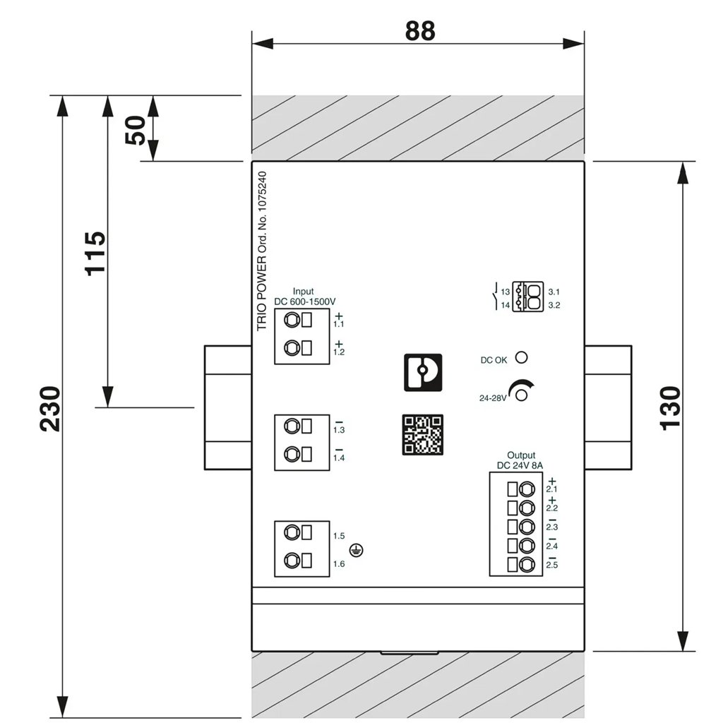 1190012 - Phoenix Contact - AXL SE SSDI8/3
   