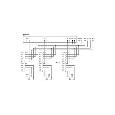 1065476 - Phoenix Contact - BASE-MSTB/D37M/16CH/EX
   