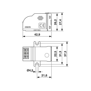 2800625 - Phoenix Contact - BT-1S-230AC/O
   
