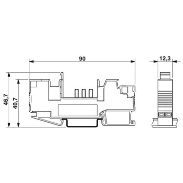 2800929 - Phoenix Contact - CB 1/6-2/4 PT-BE
   