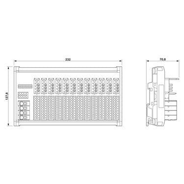 2905241 - Phoenix Contact - CBB 12 2X6RC-PT
   