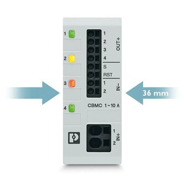 1065729 - Phoenix Contact - CBMC E4 24DC/1-10A S-R
   