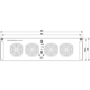 1296467 - Phoenix Contact - CHARX PS-M2/825DC/1000DC/30KW
   