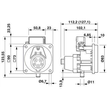 1379288 - Phoenix Contact - CHARX T1HCI12-1AC48-5,0M1
   