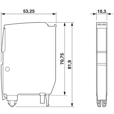 1088564 - Phoenix Contact - CLT-10P/2-VF-230V-I-P
   