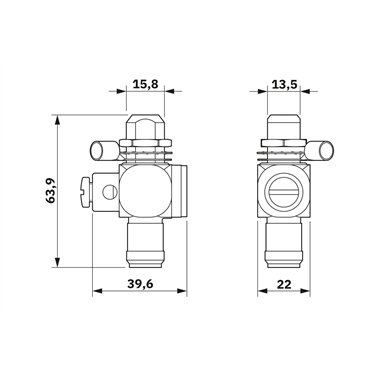 2838490 - Phoenix Contact - CN-LAMBDA/4-5.9-BB
   