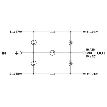 2807939 - Phoenix Contact - CT 10-18FSR+F/PE-24
   